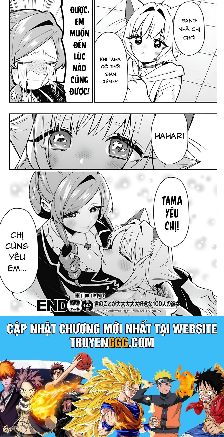 Kimi No Koto Ga Dai Dai Dai Dai Daisuki Na 100-Nin No Kanojo Chapter 147 - Trang 2