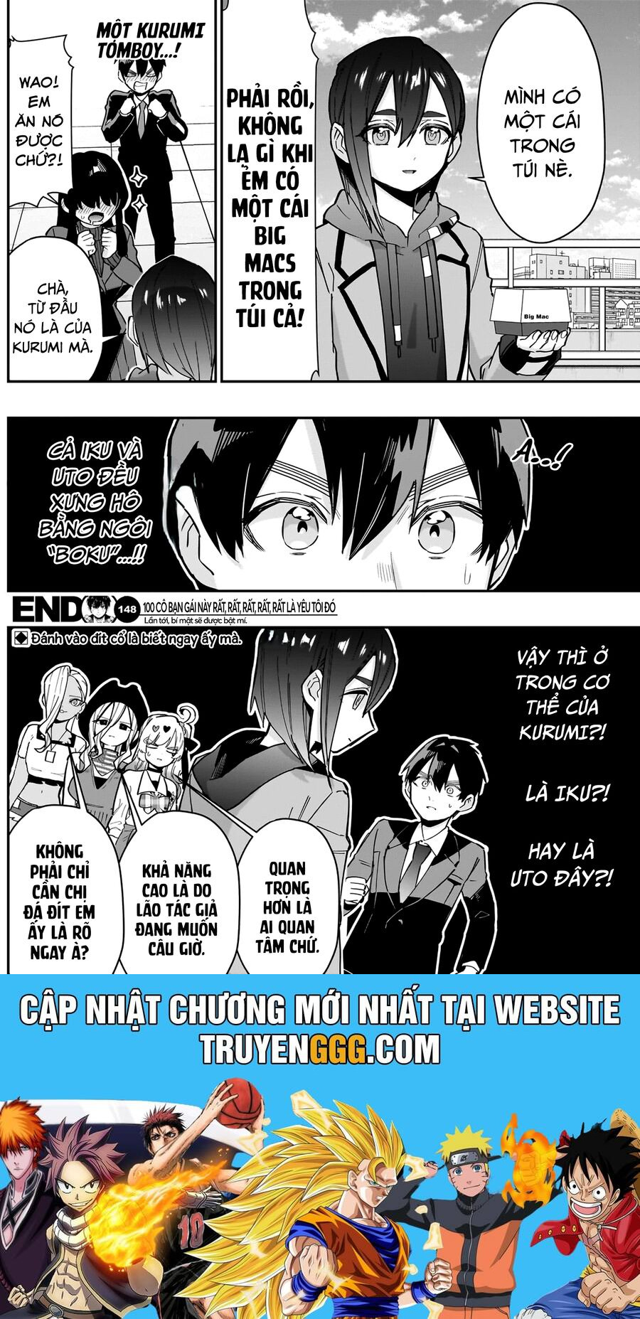 Kimi No Koto Ga Dai Dai Dai Dai Daisuki Na 100-Nin No Kanojo Chapter 148 - Trang 2