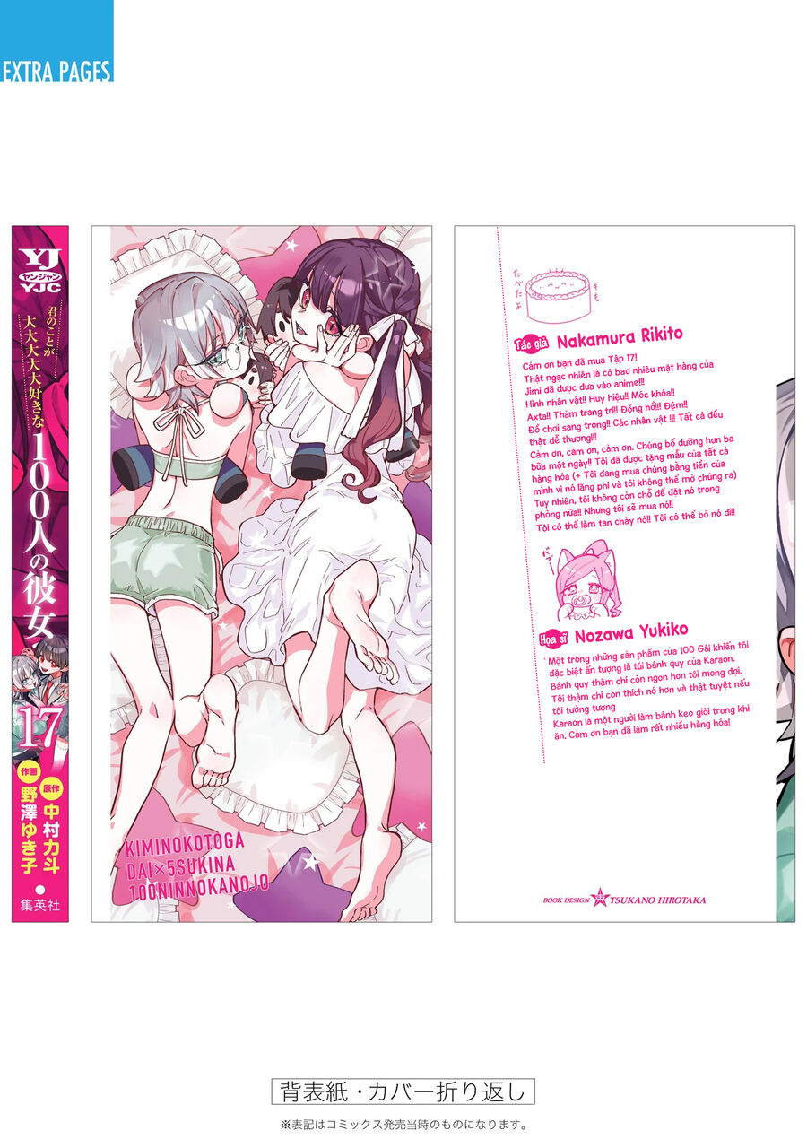 Kimi No Koto Ga Dai Dai Dai Dai Daisuki Na 100-Nin No Kanojo Chapter 149.5 - Trang 2