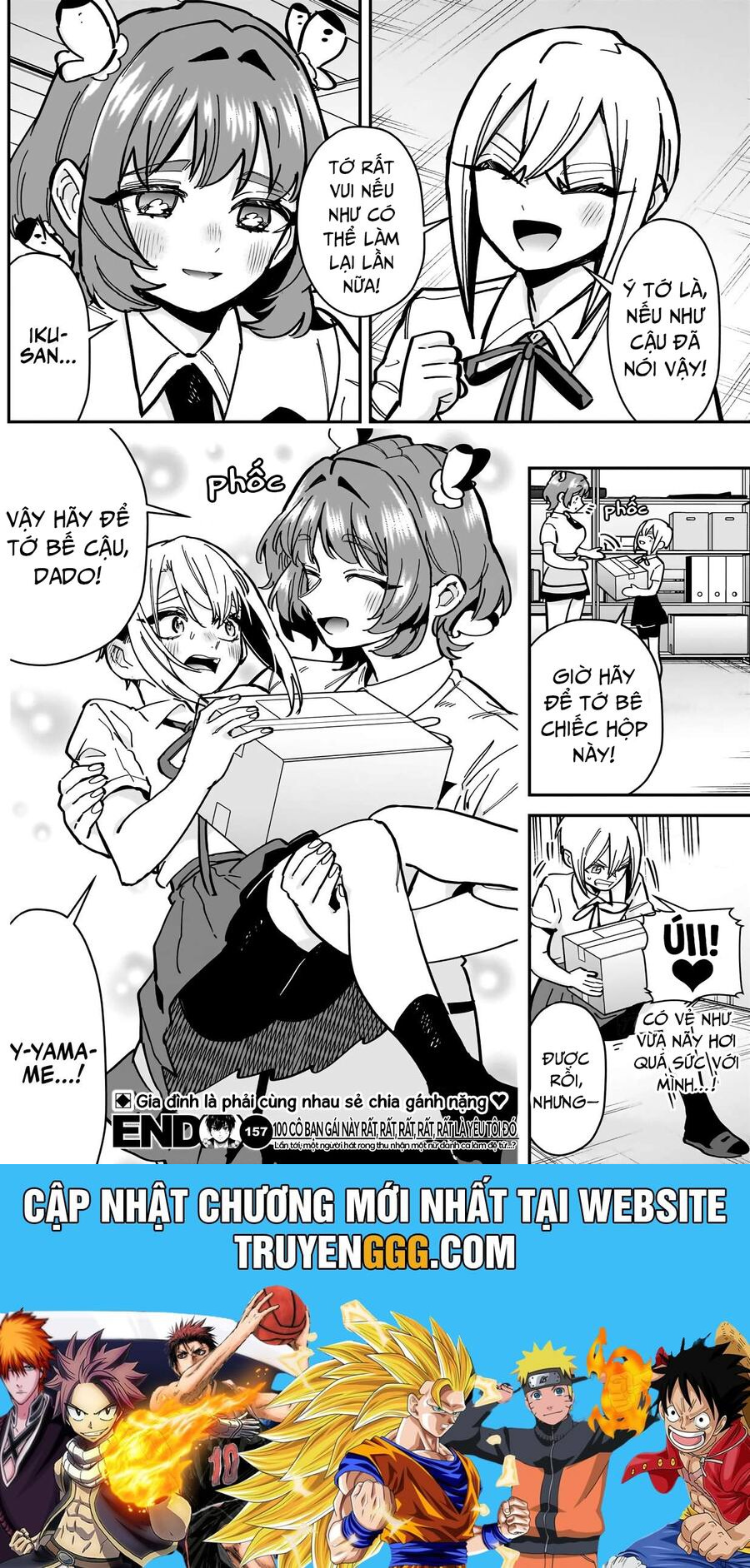 Kimi No Koto Ga Dai Dai Dai Dai Daisuki Na 100-Nin No Kanojo Chapter 157 - Trang 2