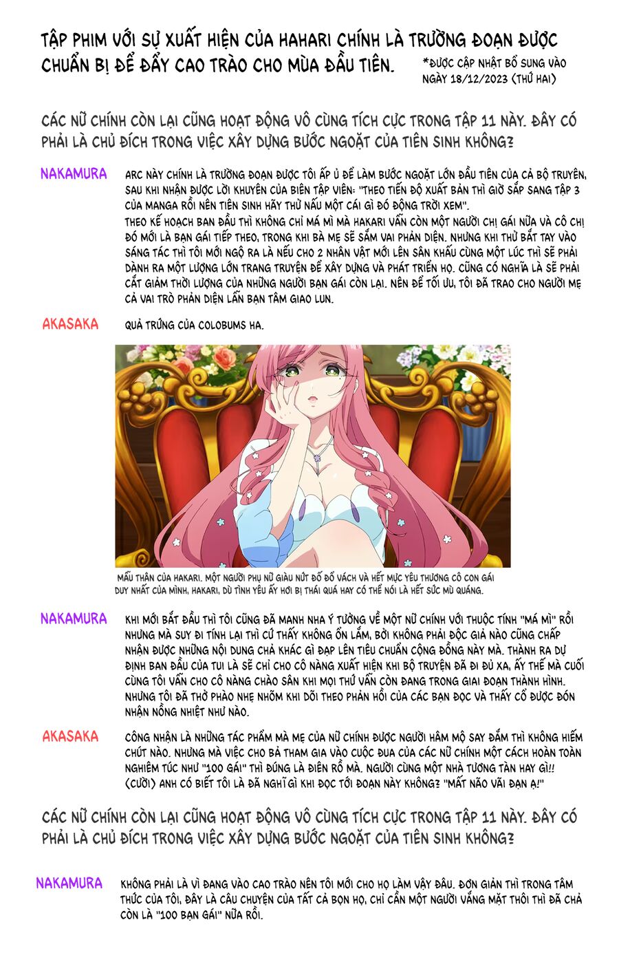 Kimi No Koto Ga Dai Dai Dai Dai Daisuki Na 100-Nin No Kanojo Chapter 160 - Trang 2