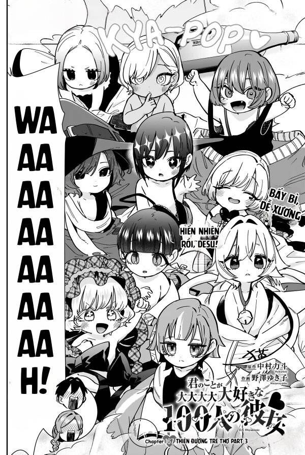 Kimi No Koto Ga Dai Dai Dai Dai Daisuki Na 100-Nin No Kanojo Chapter 167 - Trang 2