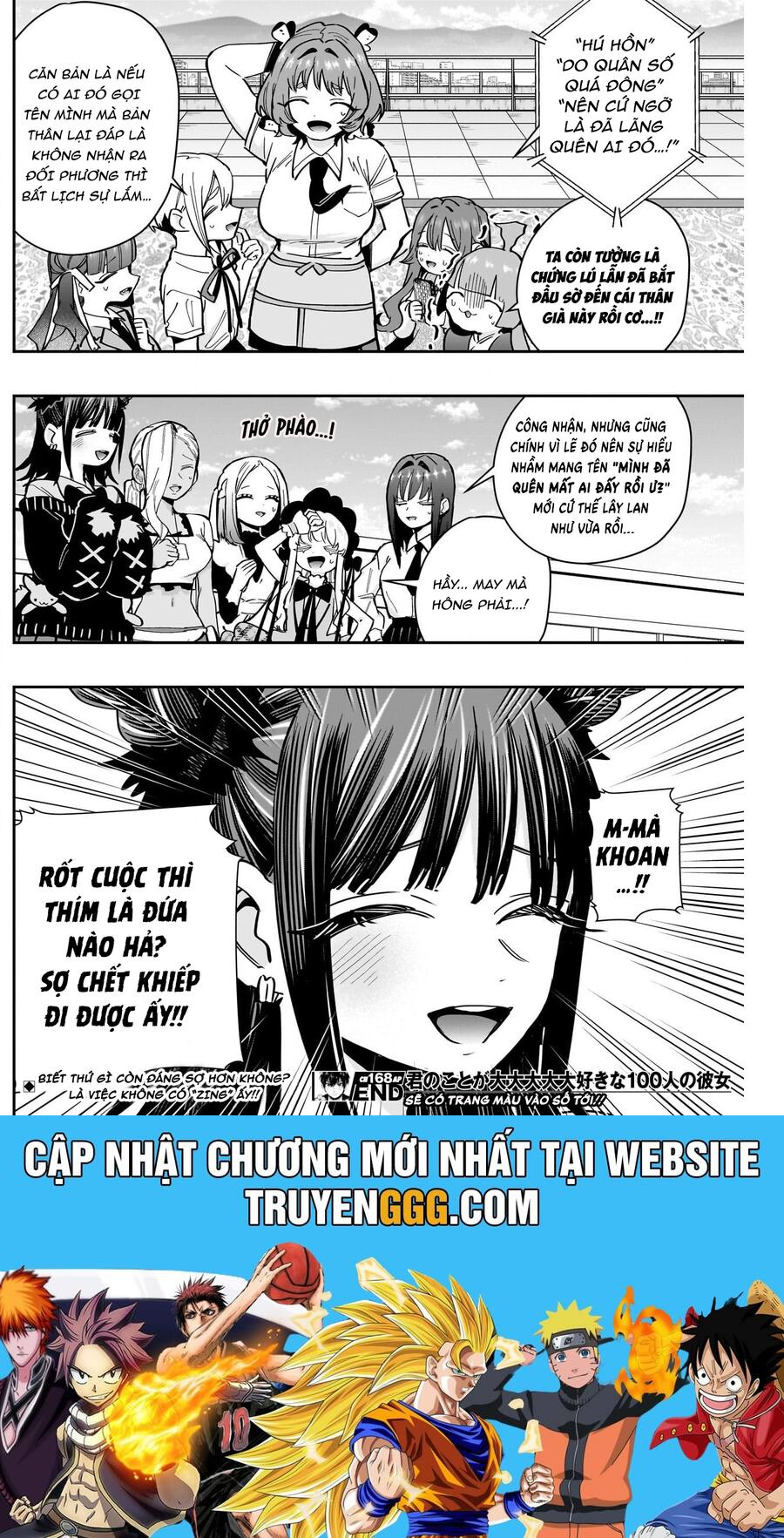 Kimi No Koto Ga Dai Dai Dai Dai Daisuki Na 100-Nin No Kanojo Chapter 168 - Trang 2