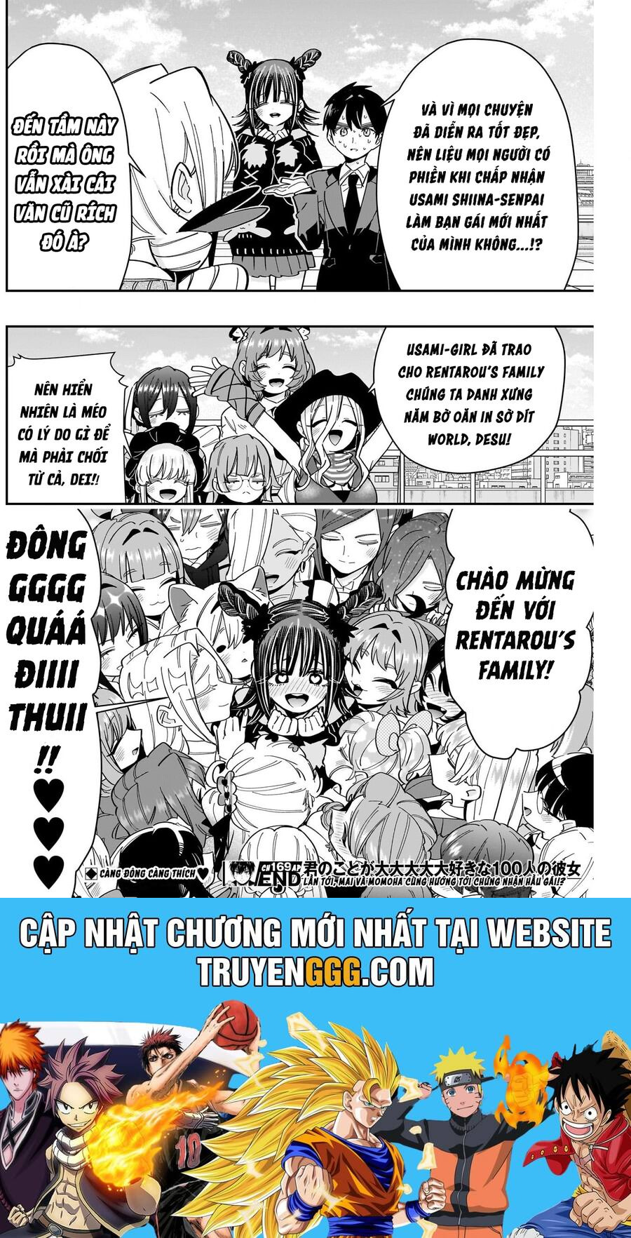 Kimi No Koto Ga Dai Dai Dai Dai Daisuki Na 100-Nin No Kanojo Chapter 169 - Trang 2