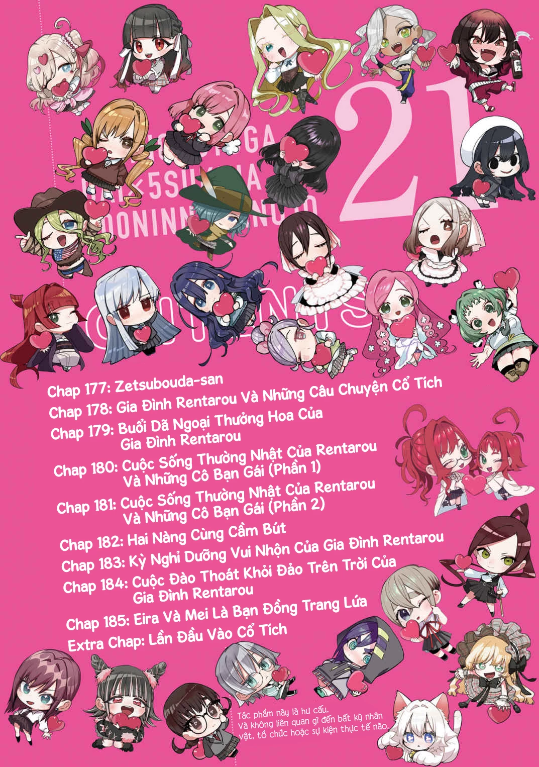 Kimi No Koto Ga Dai Dai Dai Dai Daisuki Na 100-Nin No Kanojo Chapter 185.5 - Trang 2