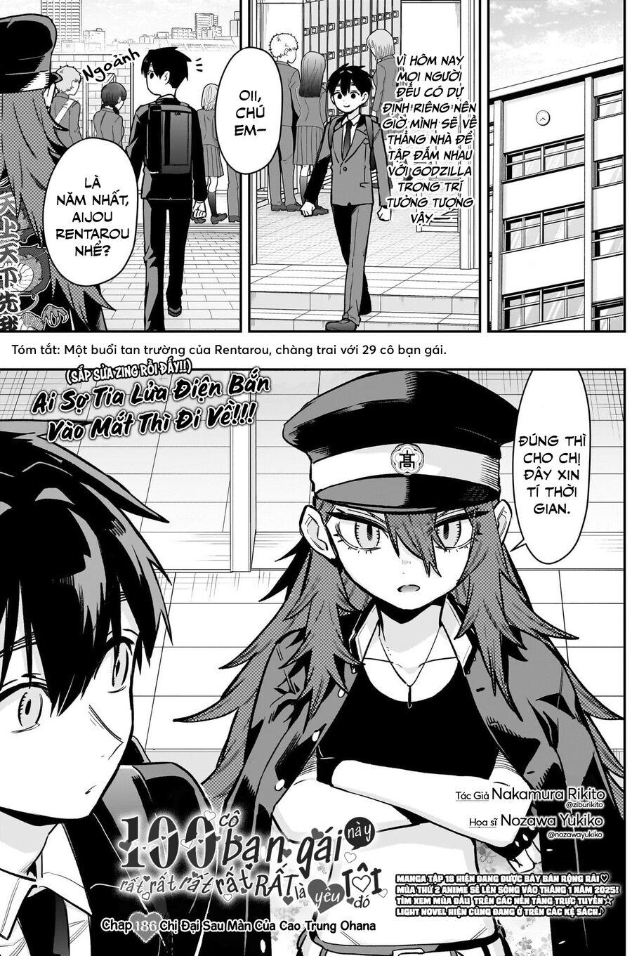 Kimi No Koto Ga Dai Dai Dai Dai Daisuki Na 100-Nin No Kanojo Chapter 186 - Trang 2