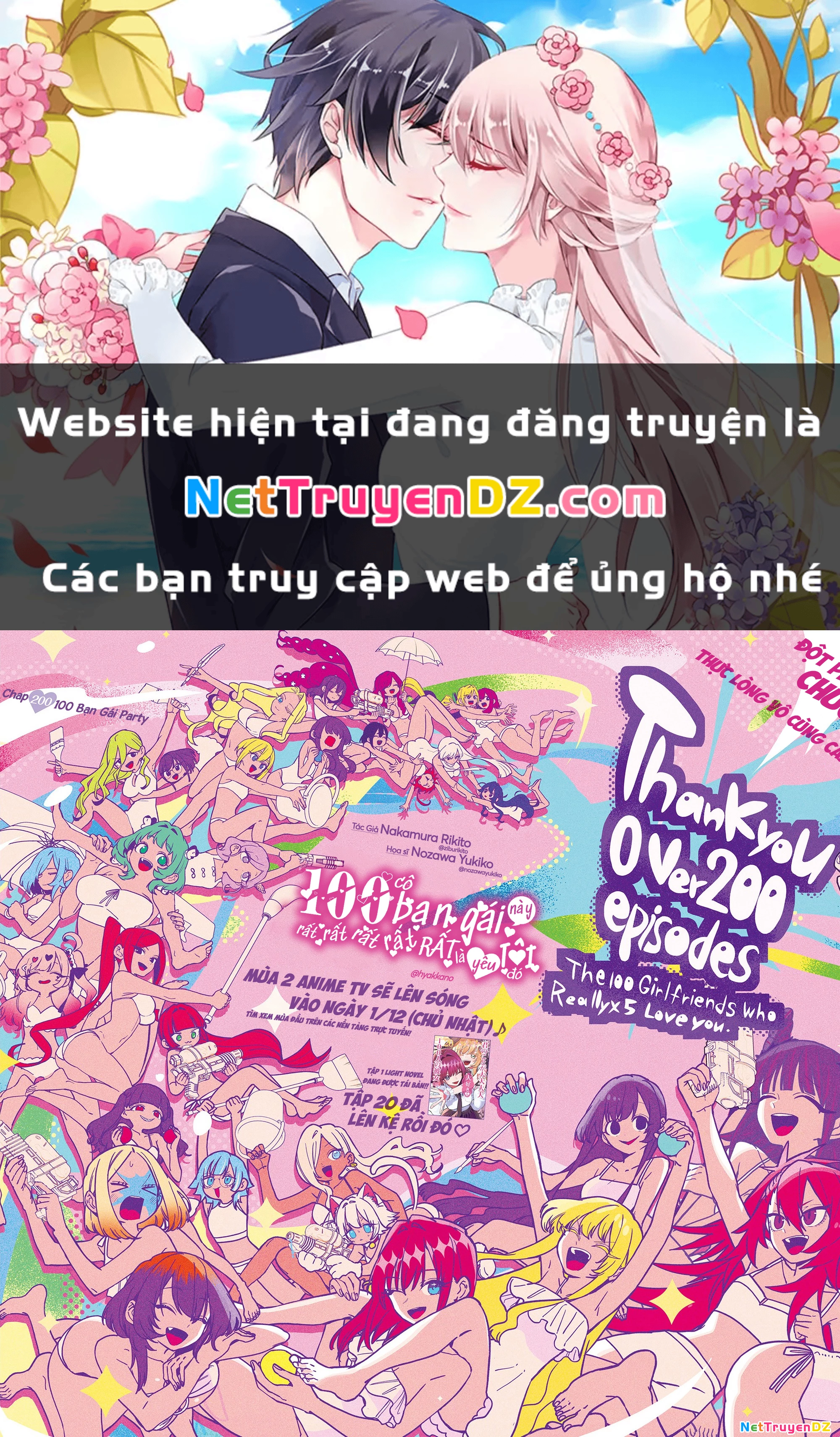 Kimi No Koto Ga Dai Dai Dai Dai Daisuki Na 100-Nin No Kanojo Chapter 200 - Trang 2