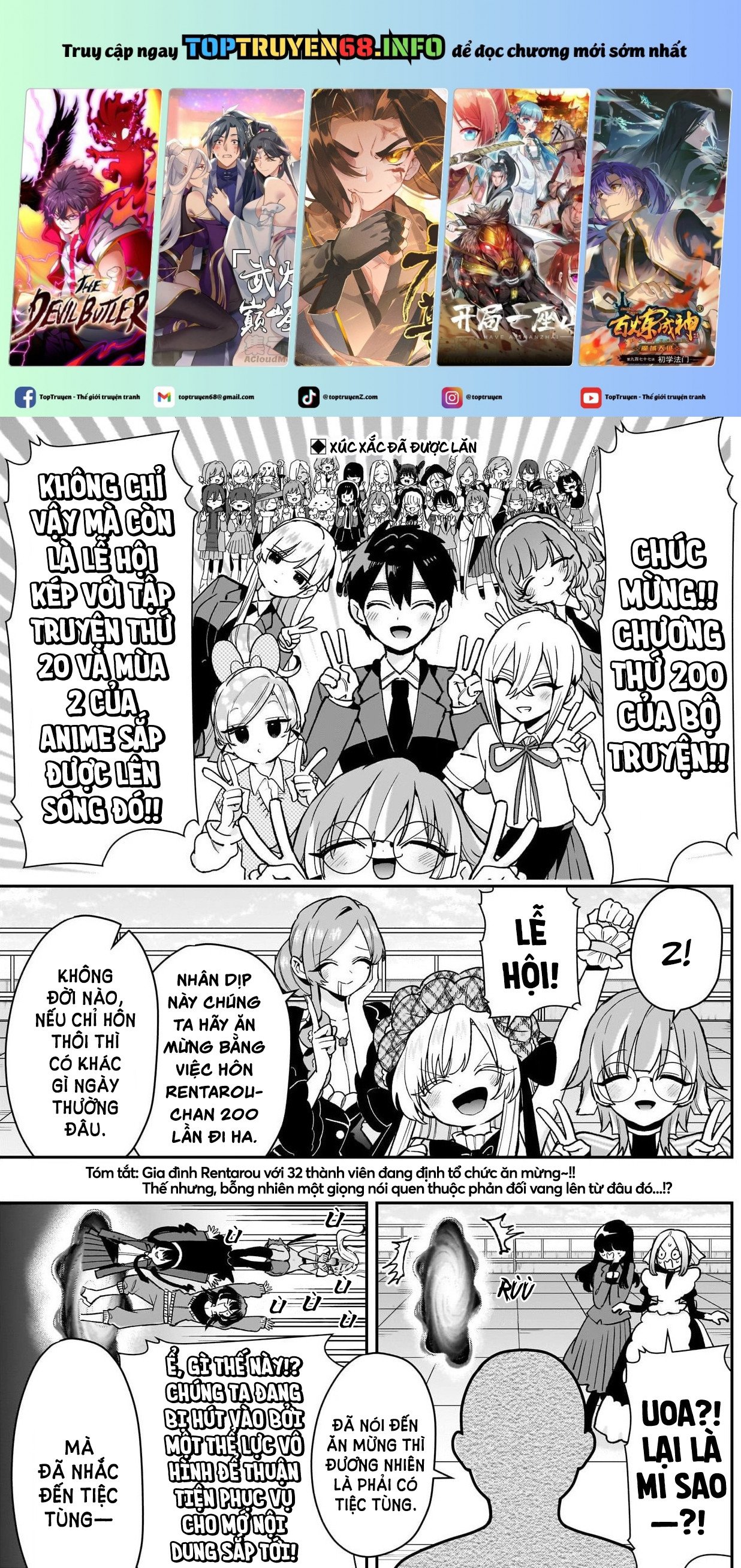 Kimi No Koto Ga Dai Dai Dai Dai Daisuki Na 100-Nin No Kanojo Chapter 201 - Trang 2