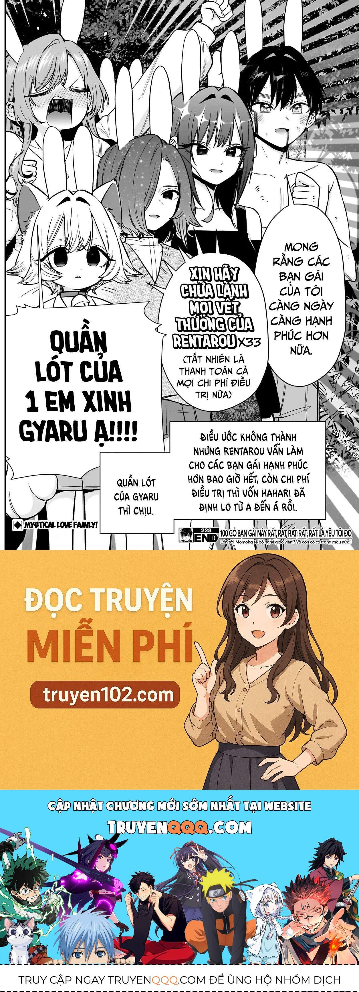 Kimi No Koto Ga Dai Dai Dai Dai Daisuki Na 100-Nin No Kanojo Chapter 228 - Trang 2