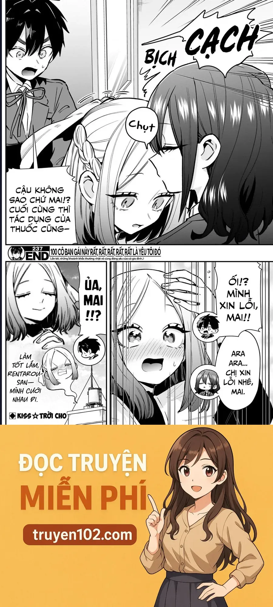 Kimi No Koto Ga Dai Dai Dai Dai Daisuki Na 100-Nin No Kanojo Chapter 237 - Trang 2