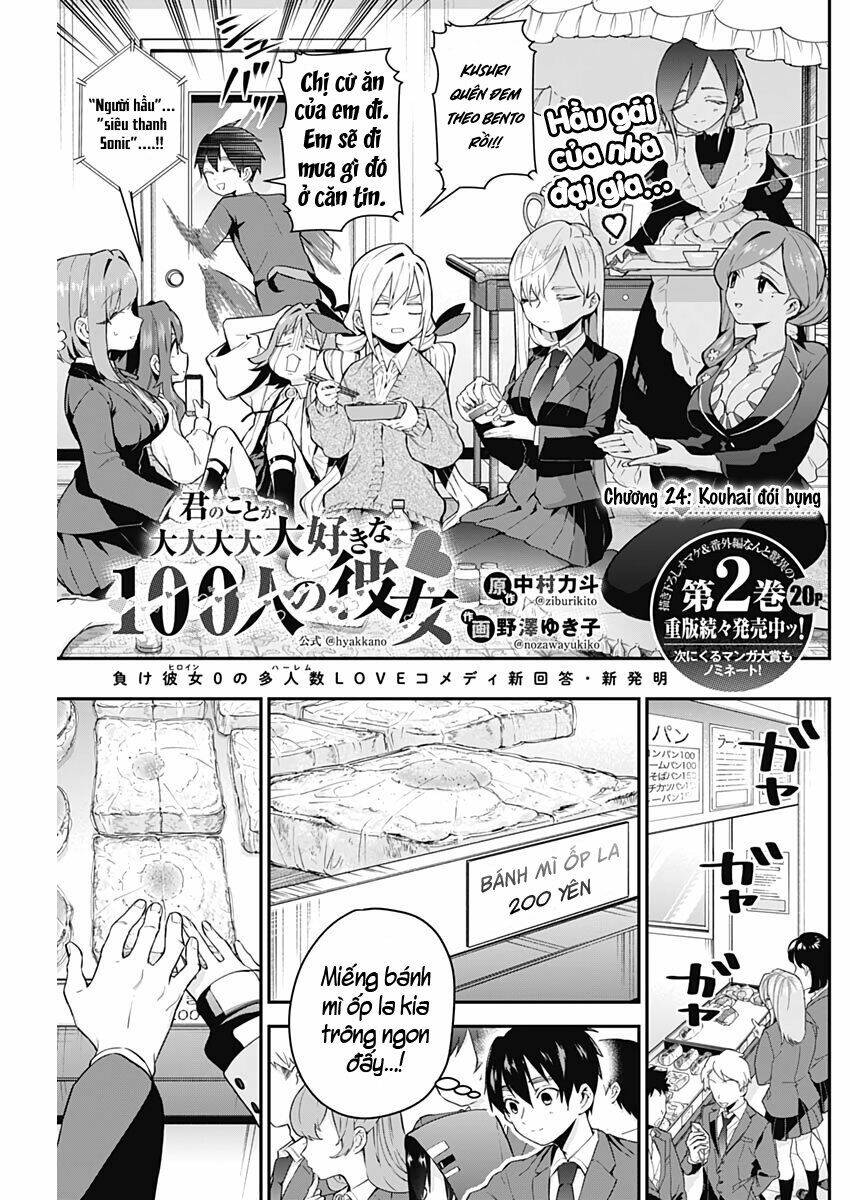 Kimi No Koto Ga Dai Dai Dai Dai Daisuki Na 100-Nin No Kanojo Chapter 24 - Trang 2