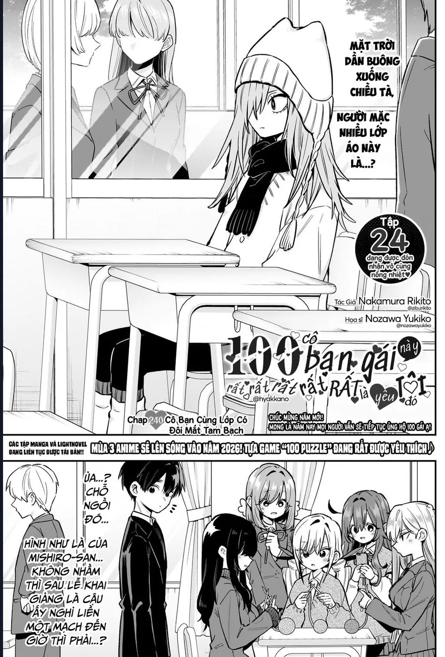 Kimi No Koto Ga Dai Dai Dai Dai Daisuki Na 100-Nin No Kanojo Chapter 240 - Trang 2