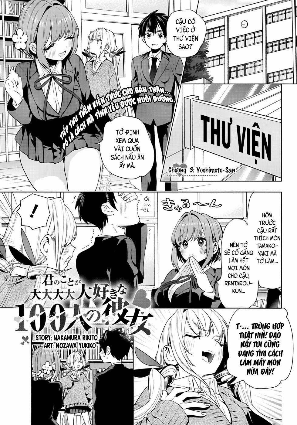 Kimi No Koto Ga Dai Dai Dai Dai Daisuki Na 100-Nin No Kanojo Chapter 3 - Trang 2