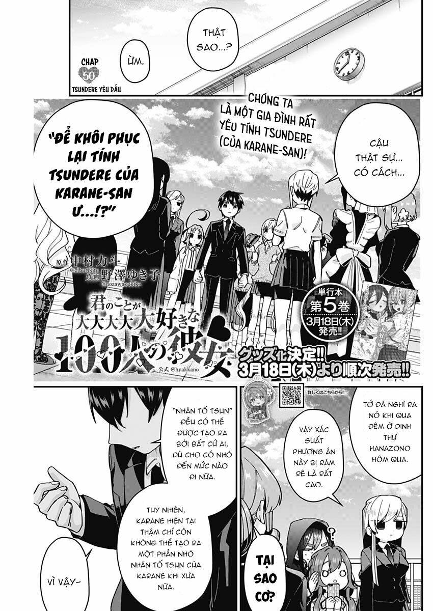 Kimi No Koto Ga Dai Dai Dai Dai Daisuki Na 100-Nin No Kanojo Chapter 50 - Trang 2