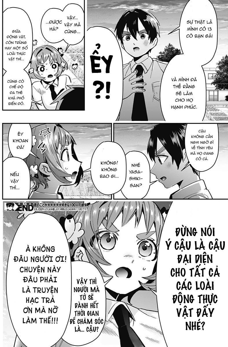 Kimi No Koto Ga Dai Dai Dai Dai Daisuki Na 100-Nin No Kanojo Chapter 64 - Trang 2