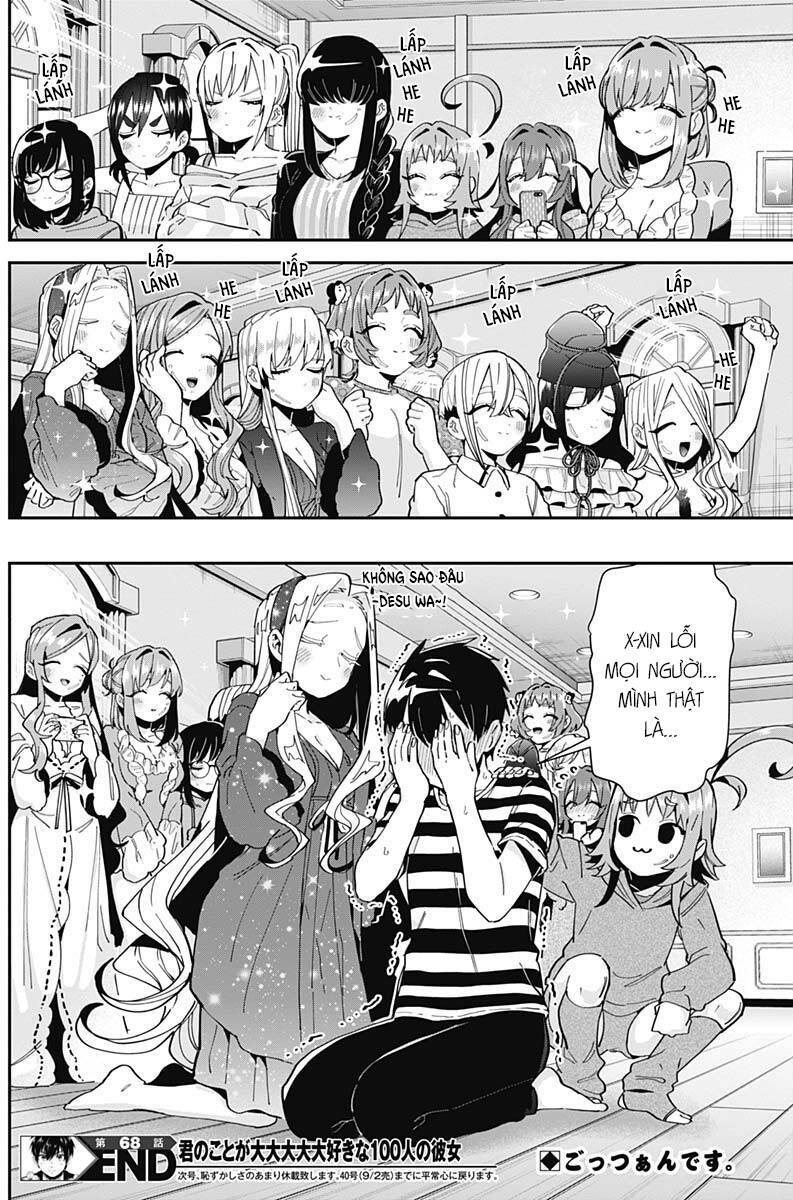 Kimi No Koto Ga Dai Dai Dai Dai Daisuki Na 100-Nin No Kanojo Chapter 68 - Trang 2