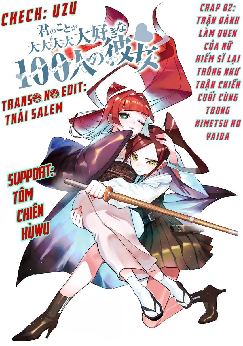 Kimi No Koto Ga Dai Dai Dai Dai Daisuki Na 100-Nin No Kanojo Chapter 82 - Trang 2