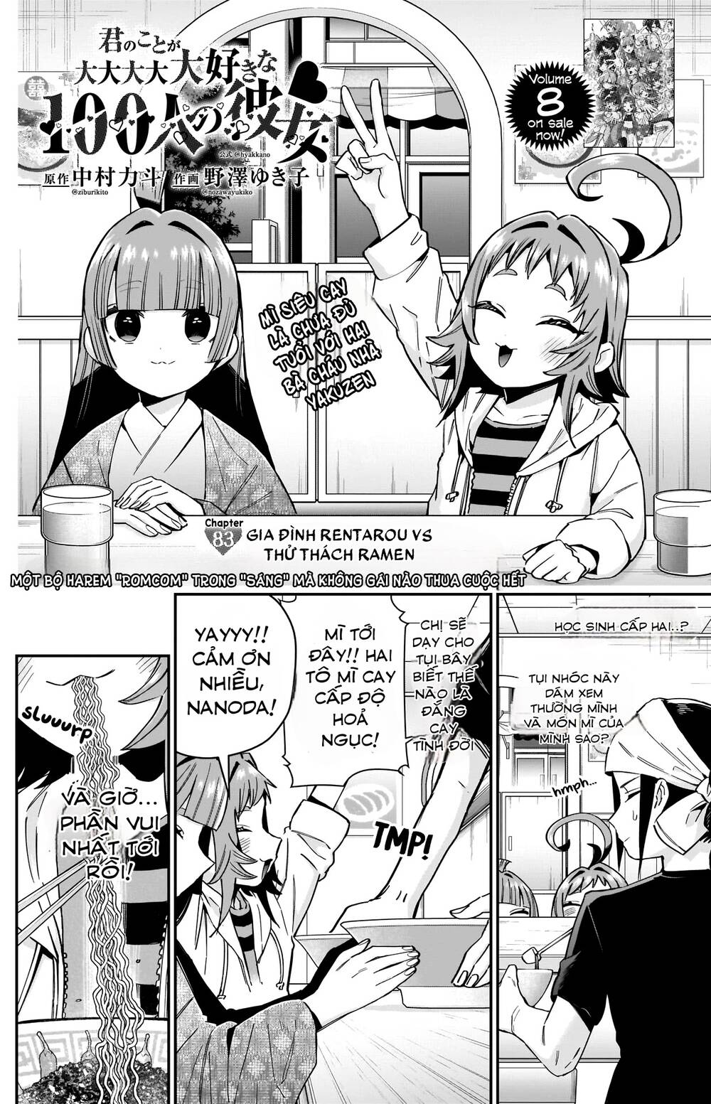 Kimi No Koto Ga Dai Dai Dai Dai Daisuki Na 100-Nin No Kanojo Chapter 83 - Trang 2