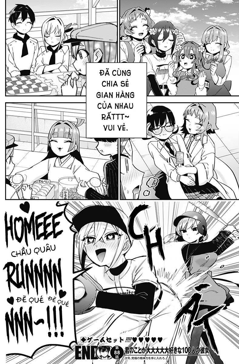 Kimi No Koto Ga Dai Dai Dai Dai Daisuki Na 100-Nin No Kanojo Chapter 88 - Trang 2