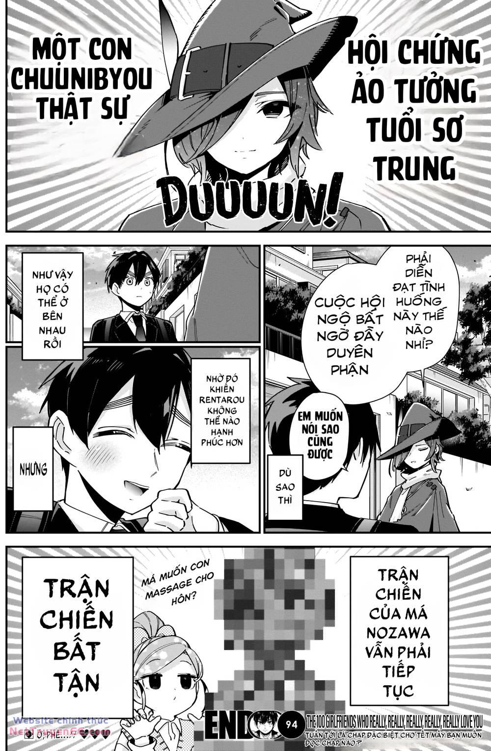 Kimi No Koto Ga Dai Dai Dai Dai Daisuki Na 100-Nin No Kanojo Chapter 94 - Trang 2