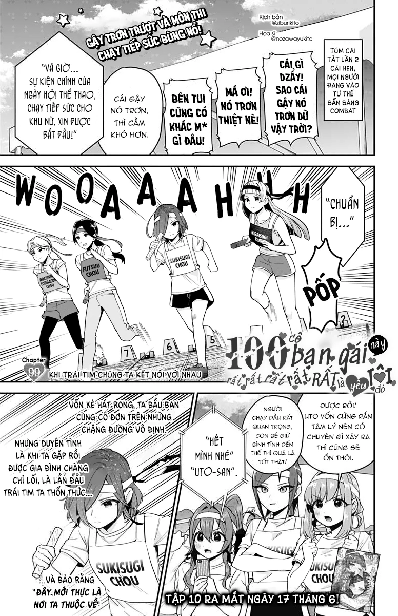 Kimi No Koto Ga Dai Dai Dai Dai Daisuki Na 100-Nin No Kanojo Chapter 99 - Trang 2