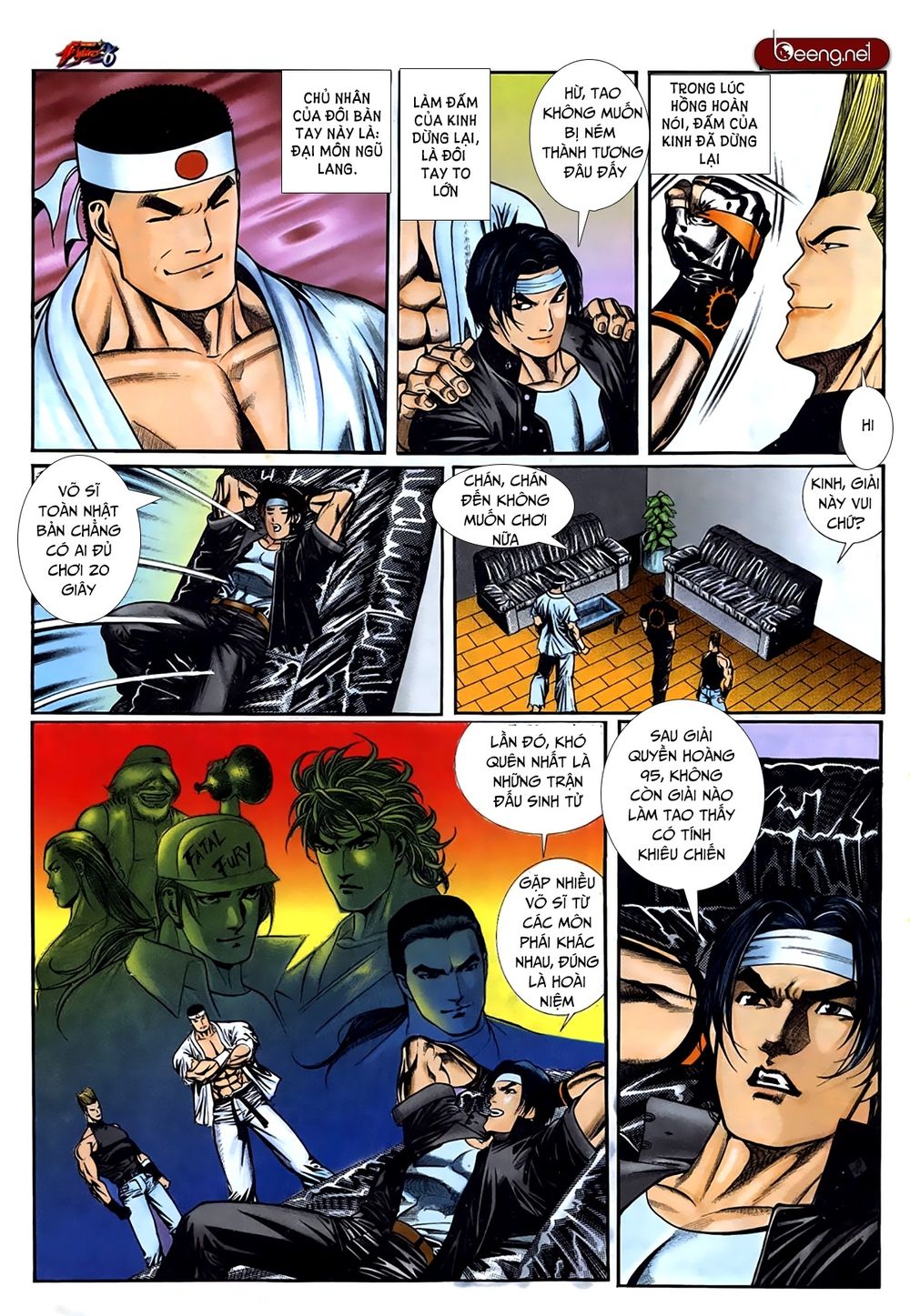 King Of Fighters Toàn Tập Chapter 1 - Trang 2