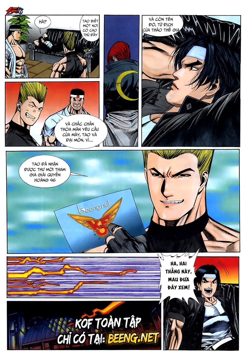 King Of Fighters Toàn Tập Chapter 1 - Trang 2