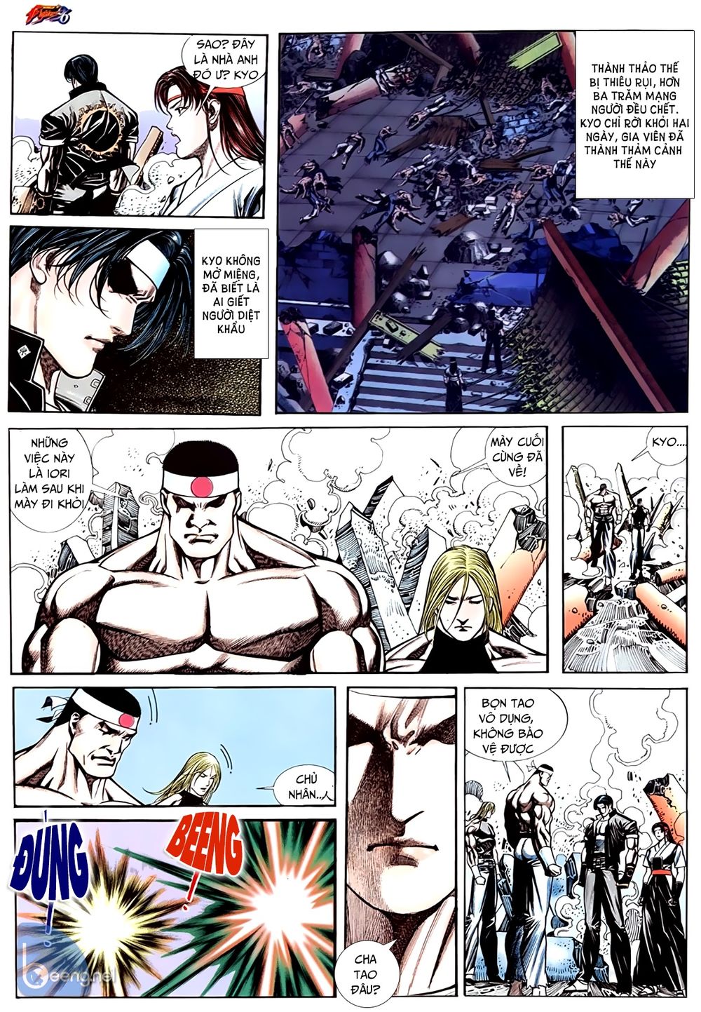 King Of Fighters Toàn Tập Chapter 11 - Trang 2