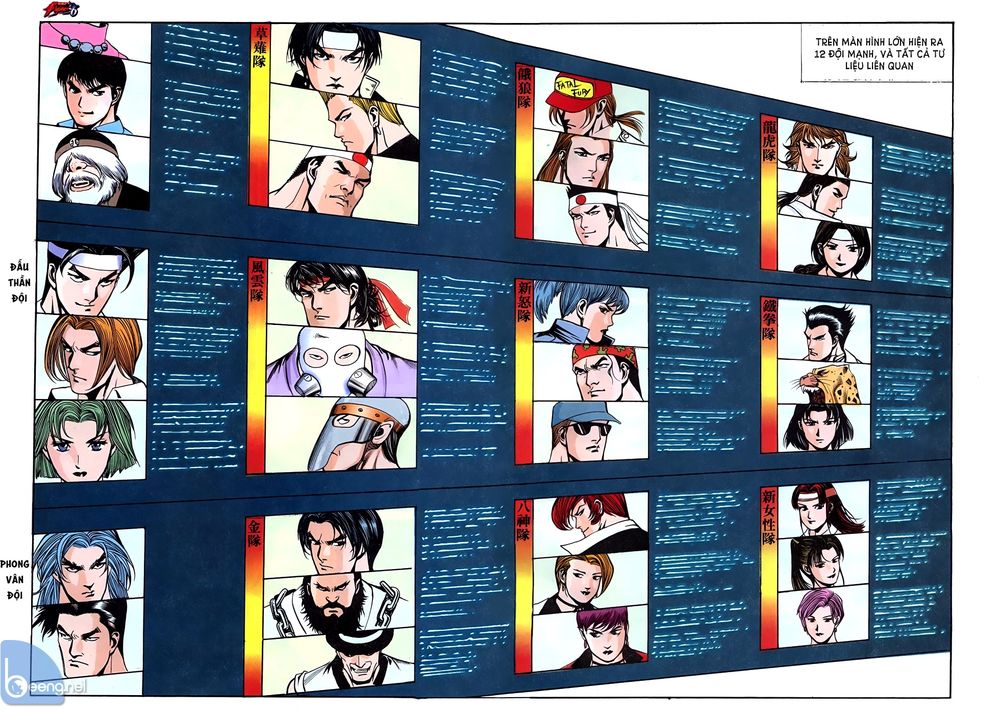 King Of Fighters Toàn Tập Chapter 13 - Trang 2