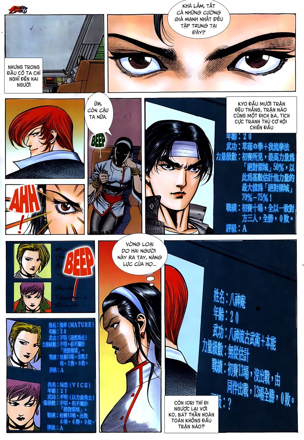 King Of Fighters Toàn Tập Chapter 13 - Trang 2