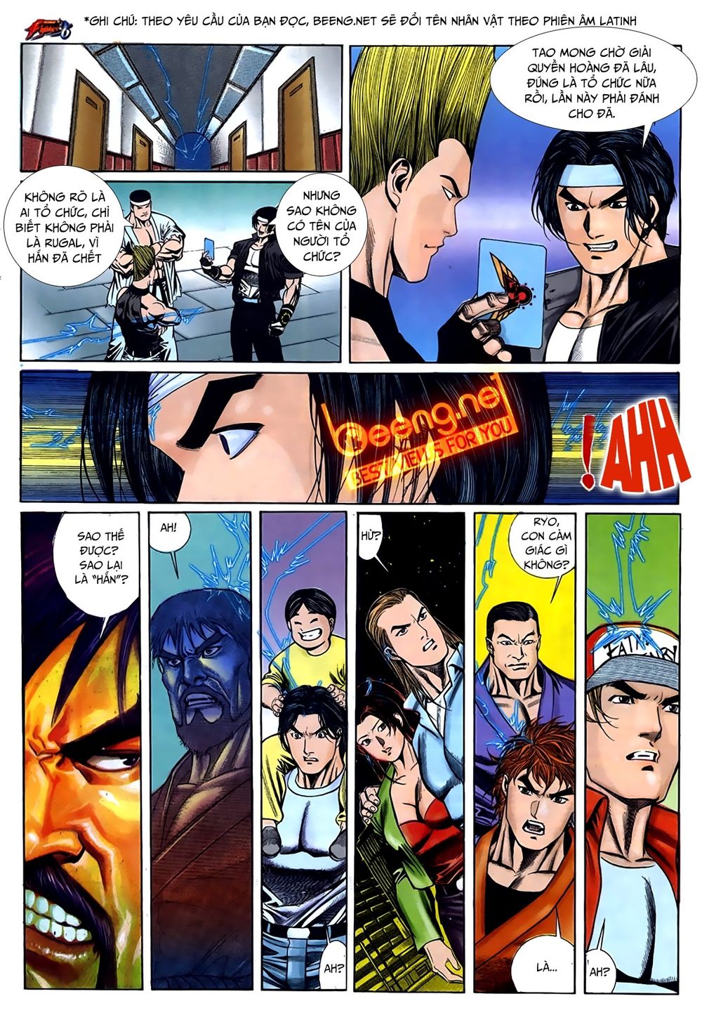 King Of Fighters Toàn Tập Chapter 2 - Trang 2