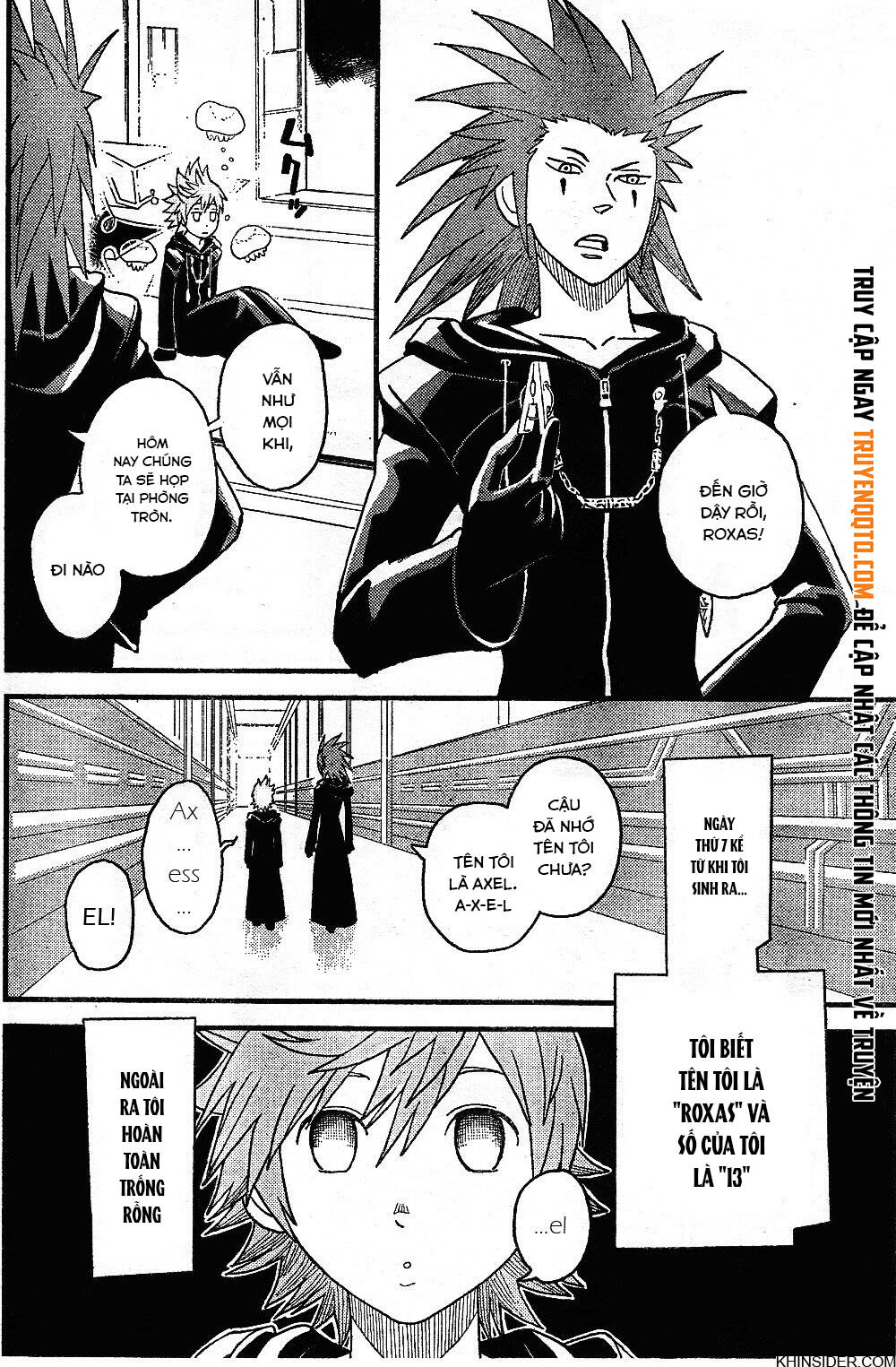 Kingdom Hearts 365/2 Days Chapter 1 - Trang 2