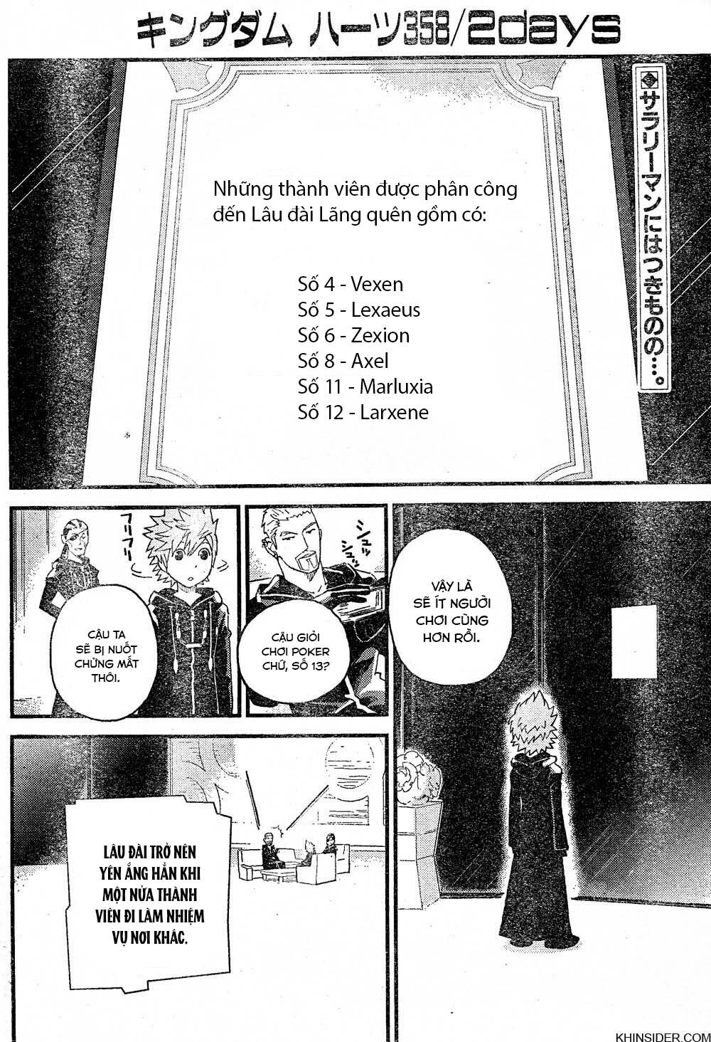 Kingdom Hearts 365/2 Days Chapter 3 - Trang 2