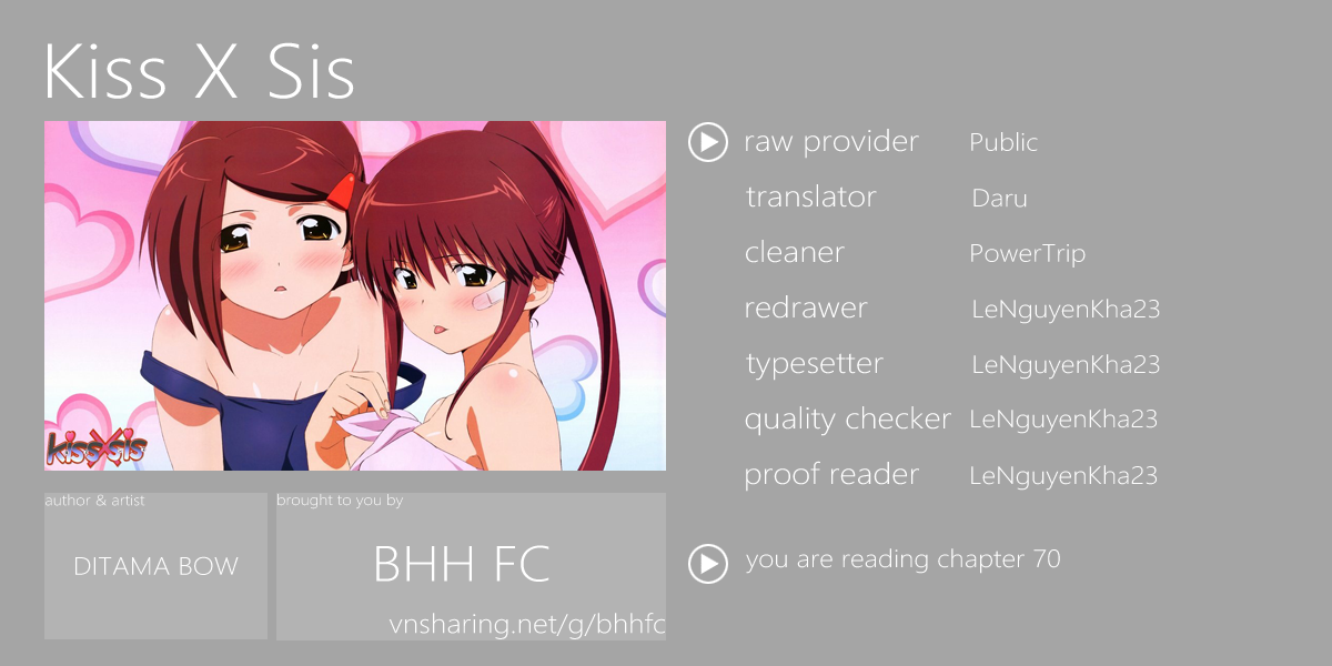 Kiss X Sis Chapter 70 - Trang 2