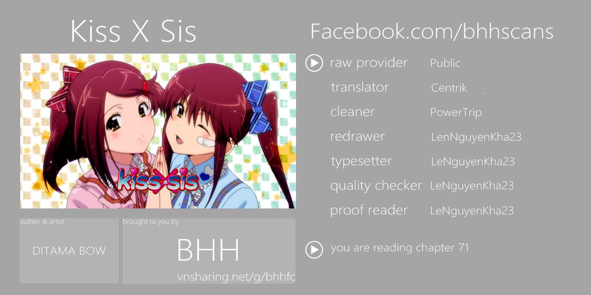Kiss X Sis Chapter 71 - Trang 2