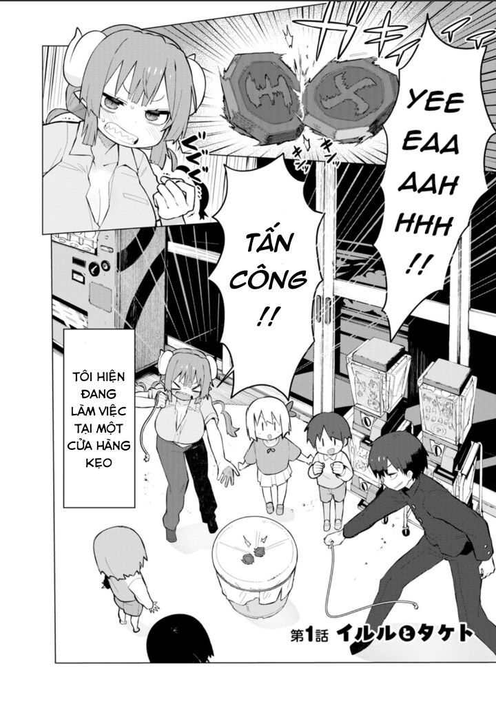 Kobayashi-San Chi No Maid Dragon: Iruru Wa Koi Toka Wakarimasen! Chapter 1 - Trang 2