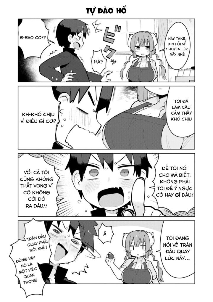 Kobayashi-San Chi No Maid Dragon: Iruru Wa Koi Toka Wakarimasen! Chapter 1 - Trang 2