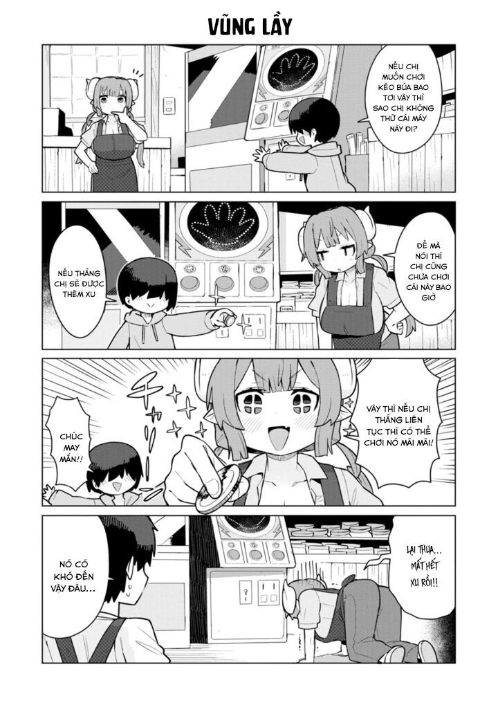 Kobayashi-San Chi No Maid Dragon: Iruru Wa Koi Toka Wakarimasen! Chapter 3 - Trang 2