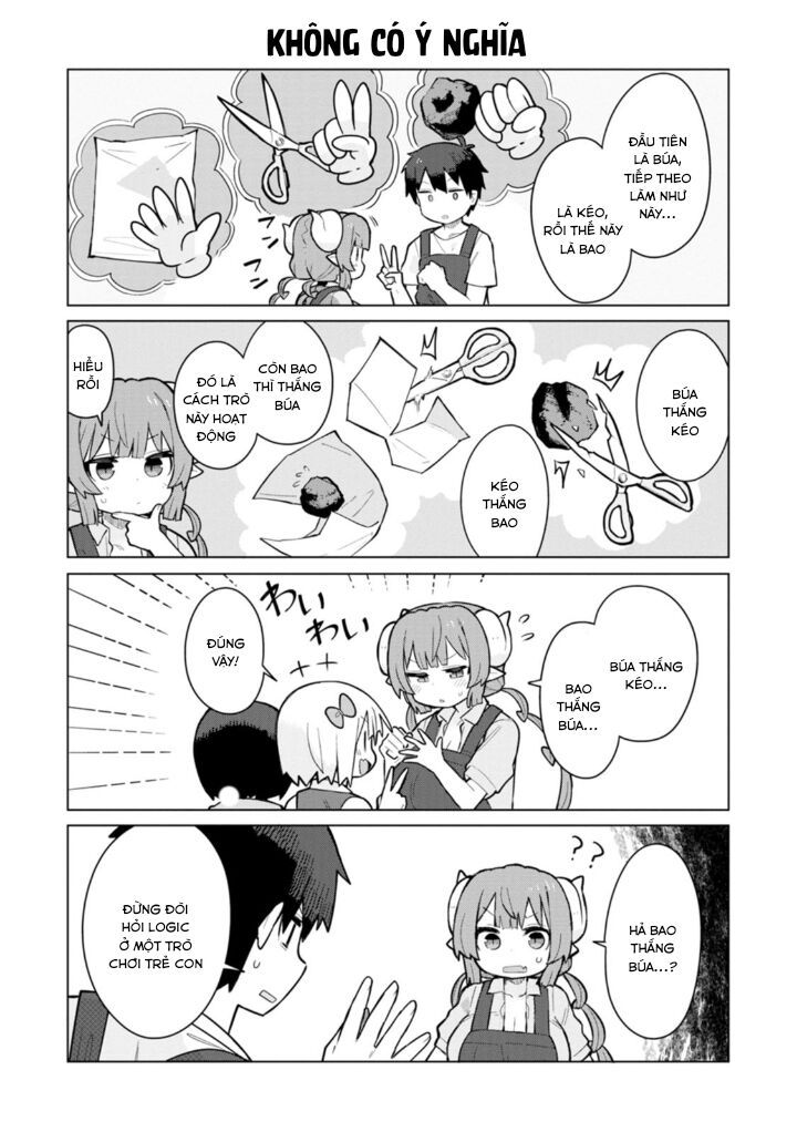 Kobayashi-San Chi No Maid Dragon: Iruru Wa Koi Toka Wakarimasen! Chapter 3 - Trang 2