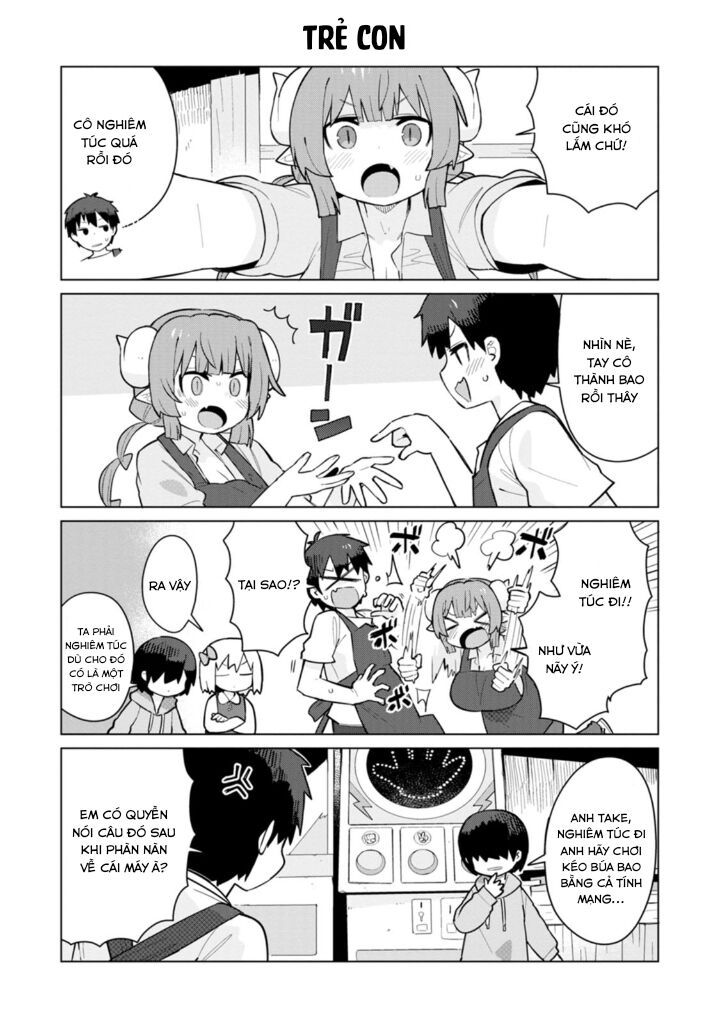 Kobayashi-San Chi No Maid Dragon: Iruru Wa Koi Toka Wakarimasen! Chapter 3 - Trang 2