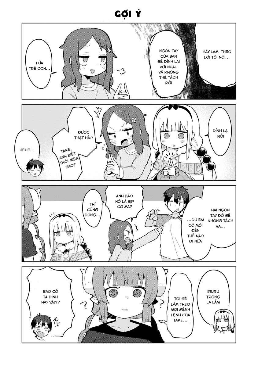 Kobayashi-San Chi No Maid Dragon: Iruru Wa Koi Toka Wakarimasen! Chapter 4 - Trang 2
