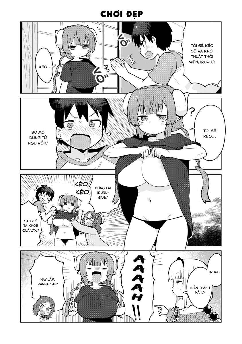 Kobayashi-San Chi No Maid Dragon: Iruru Wa Koi Toka Wakarimasen! Chapter 4 - Trang 2