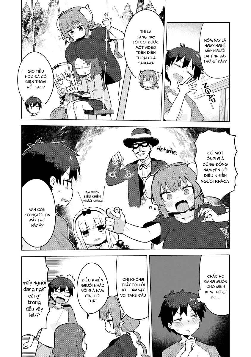 Kobayashi-San Chi No Maid Dragon: Iruru Wa Koi Toka Wakarimasen! Chapter 4 - Trang 2