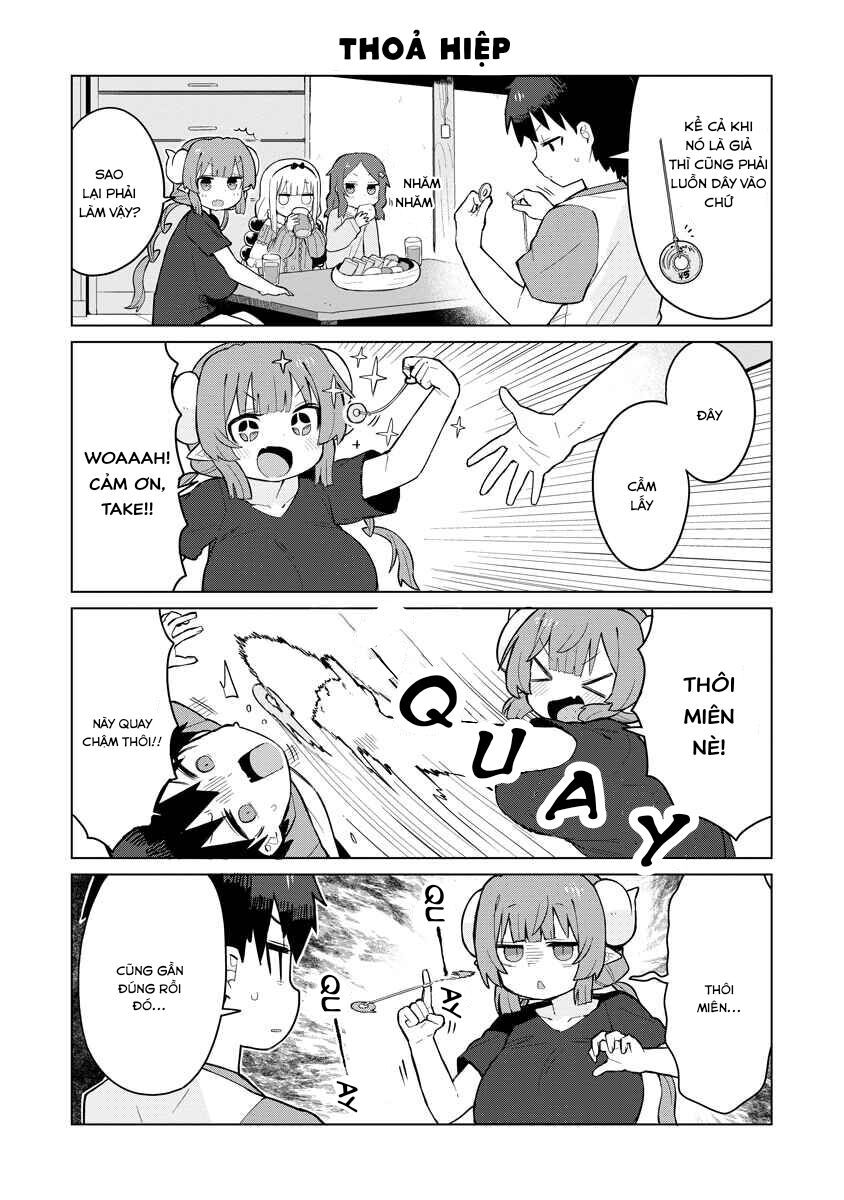 Kobayashi-San Chi No Maid Dragon: Iruru Wa Koi Toka Wakarimasen! Chapter 4 - Trang 2