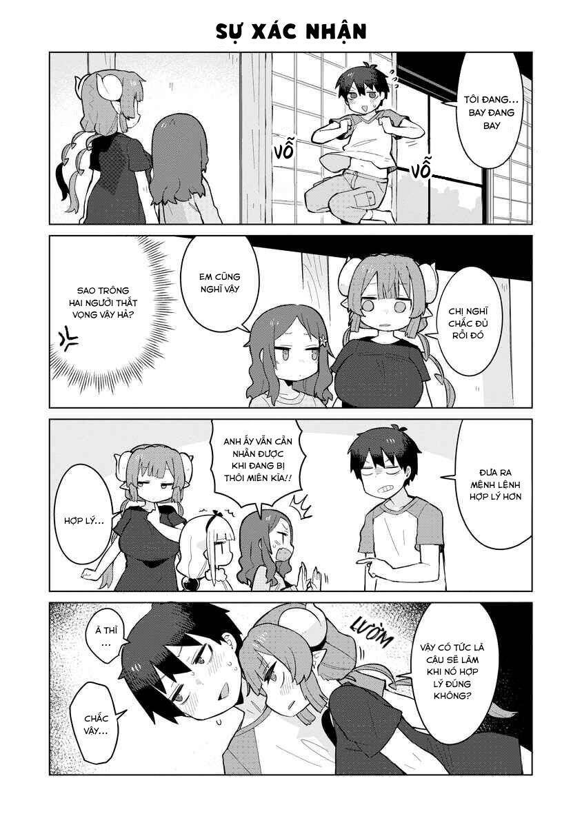 Kobayashi-San Chi No Maid Dragon: Iruru Wa Koi Toka Wakarimasen! Chapter 4 - Trang 2