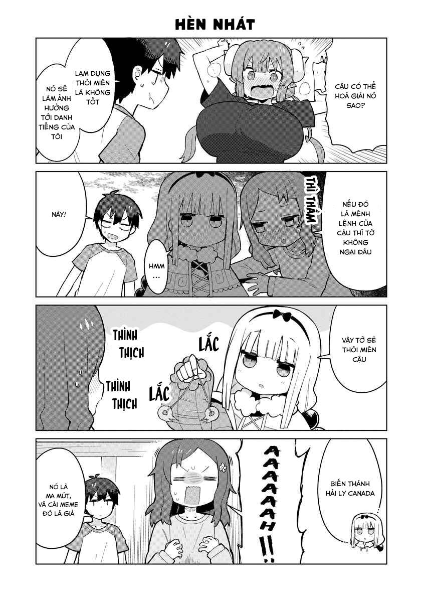 Kobayashi-San Chi No Maid Dragon: Iruru Wa Koi Toka Wakarimasen! Chapter 4 - Trang 2