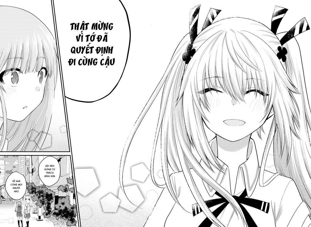 Koe Ga Dasenai Shoujo Wa “Kanojo Ga Yasashisugiru” To Omotte Iru Chapter 14 - Trang 2