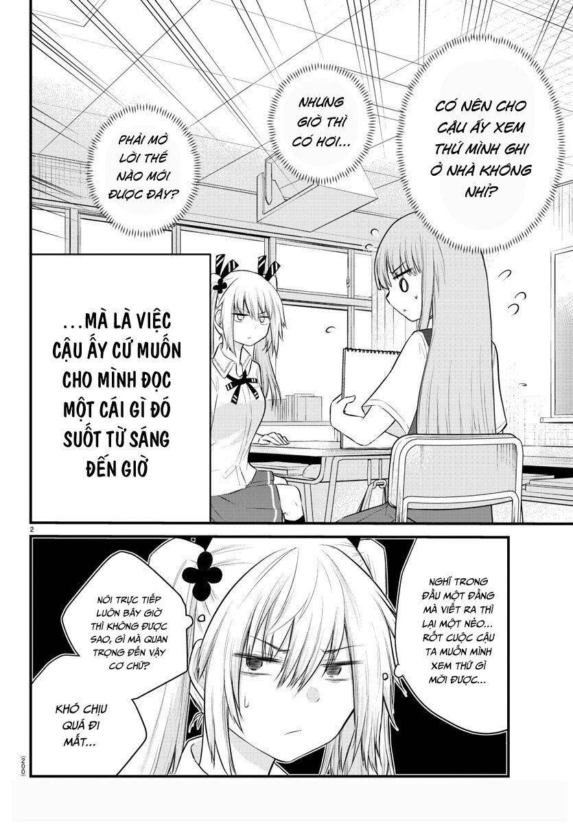Koe Ga Dasenai Shoujo Wa “Kanojo Ga Yasashisugiru” To Omotte Iru Chapter 17 - Trang 2