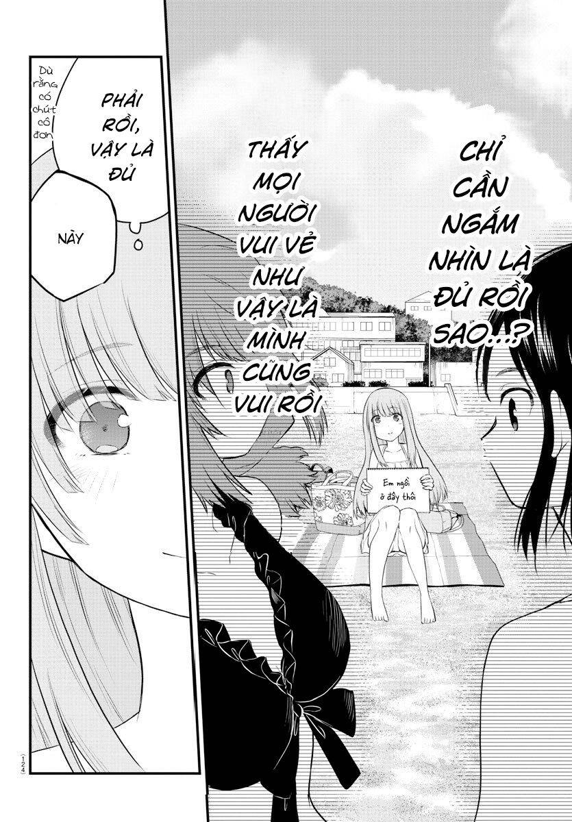Koe Ga Dasenai Shoujo Wa “Kanojo Ga Yasashisugiru” To Omotte Iru Chapter 18 - Trang 2