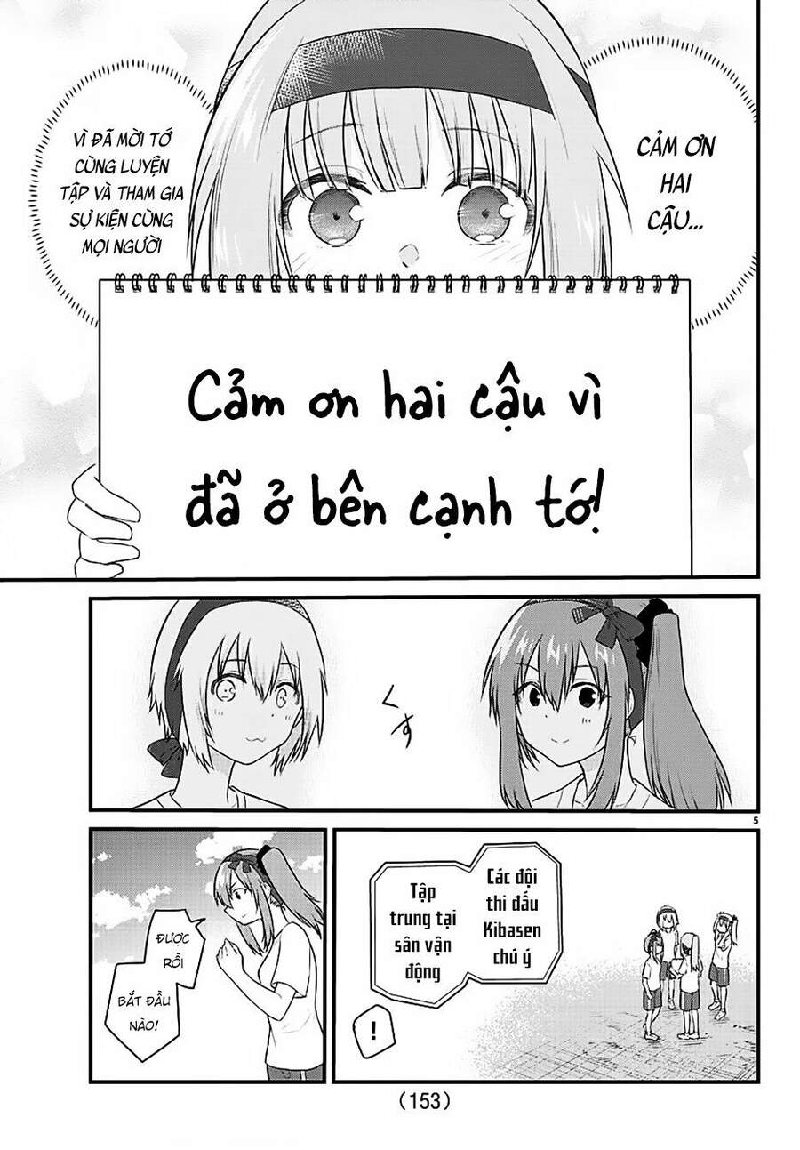 Koe Ga Dasenai Shoujo Wa “Kanojo Ga Yasashisugiru” To Omotte Iru Chapter 34 - Trang 2